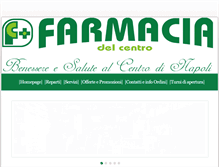 Tablet Screenshot of farmaciadelcentro.com